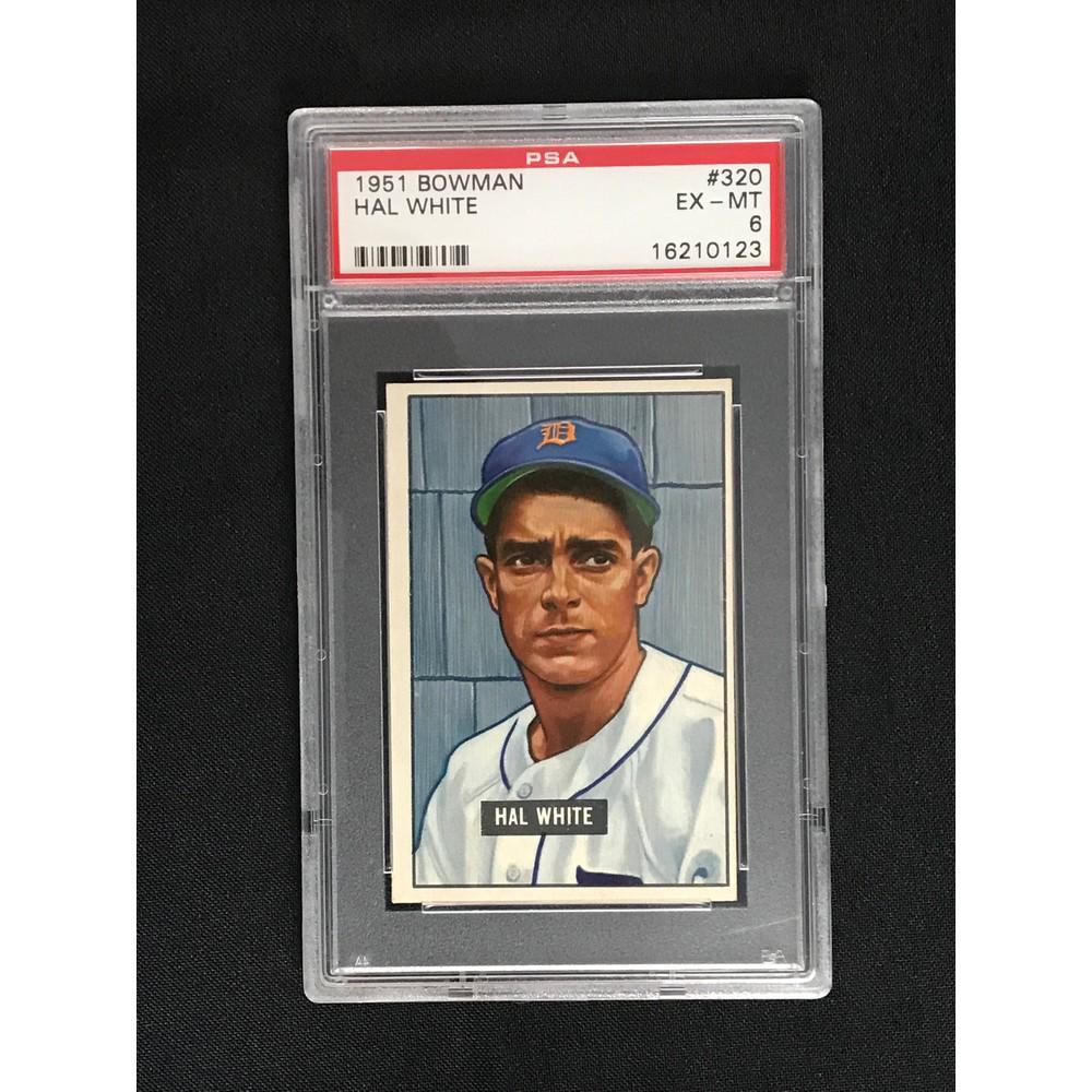 1951 Bowman Hal White High # Psa 6 (1 of 2)