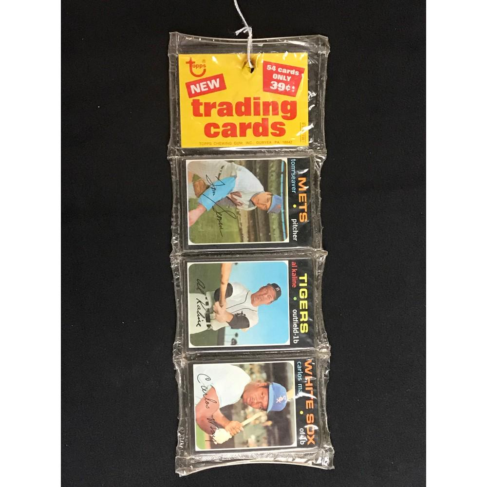 1971 Topps Baseball Unopened Rack Pack (1 of 2)