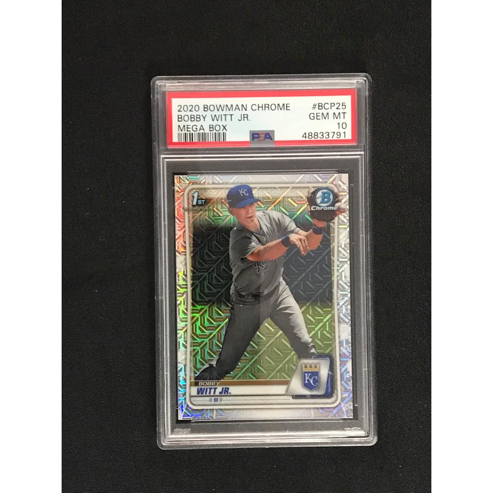 2020 Bowman Chrome Bobby Witt Jr. Rc Psa 10 (1 of 2)
