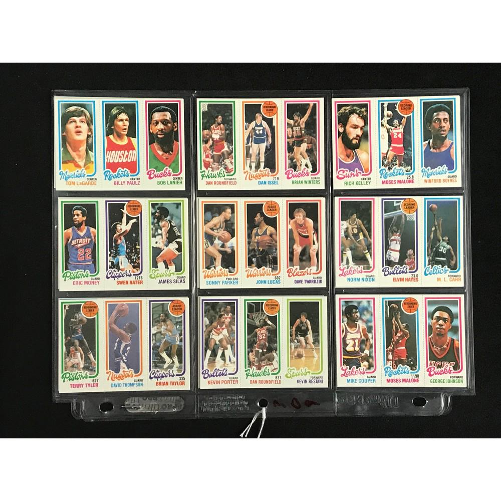 18 High Grade 1980-81 Topps Basketball Hof/stars (1 of 4)