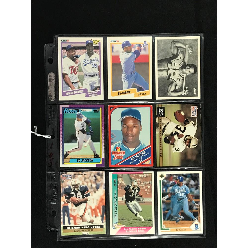9 Bo Jackson Rc/inserts/early Years (1 of 2)