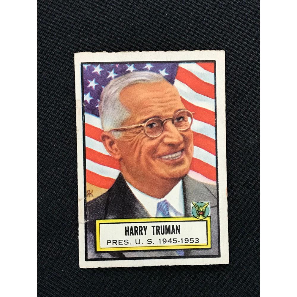 1952 Topps Look N See Harry Truman (1 of 2)