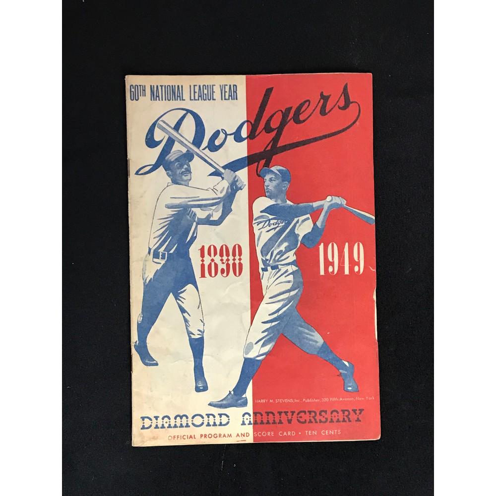 1949 Brooklyn Dodgers Program And Scorecard (1 of 2)