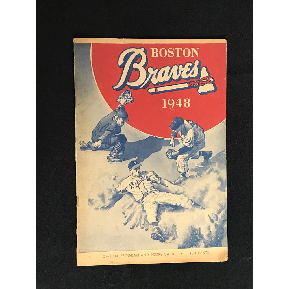 1948 Boston Braves Score Card/program (1 of 2)