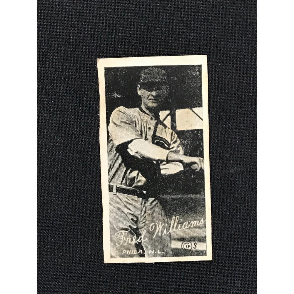 1923 W572 Fred Williams: 1923 W572 Fred Williams