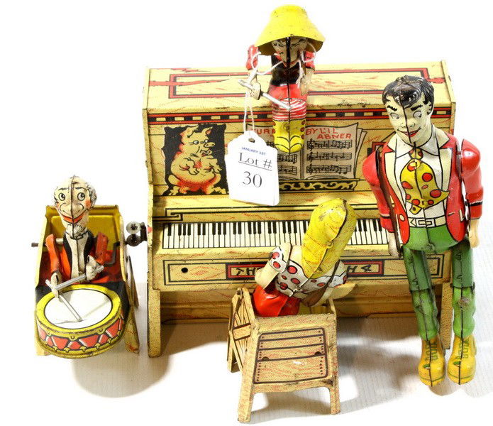 Dog Patch Band wind up toy: Dog Patch Band wind up toy