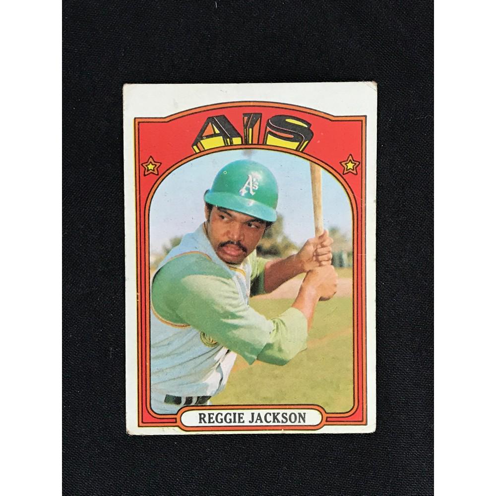 1972 Topps Reggie Jackson (1 of 2)