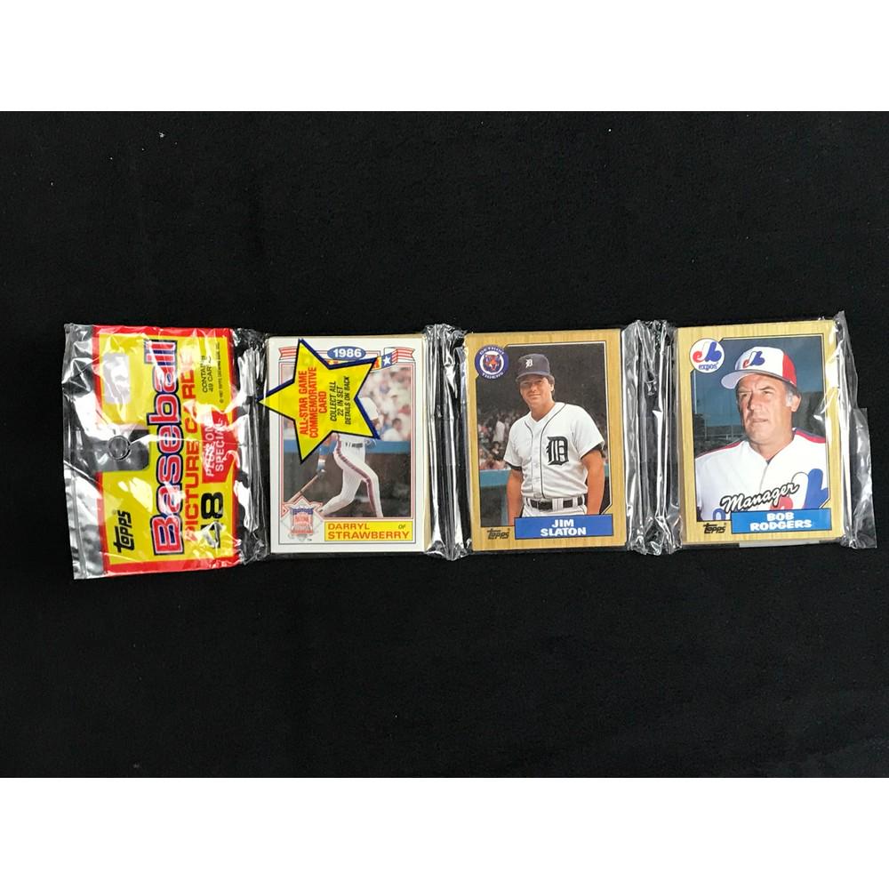 1987 Topps Baseball Unopened Rack Pack (1 of 2)
