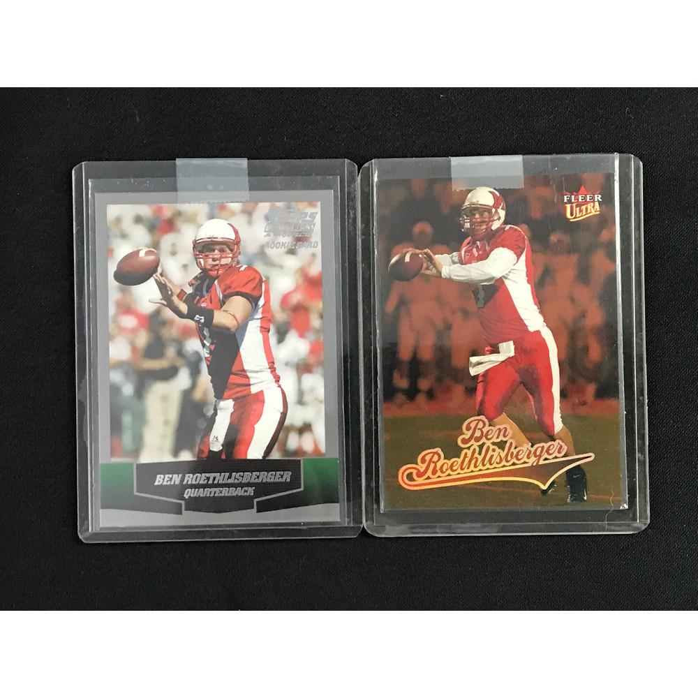 Two Ben Roethlisberger Rookie Cards (1 of 2)