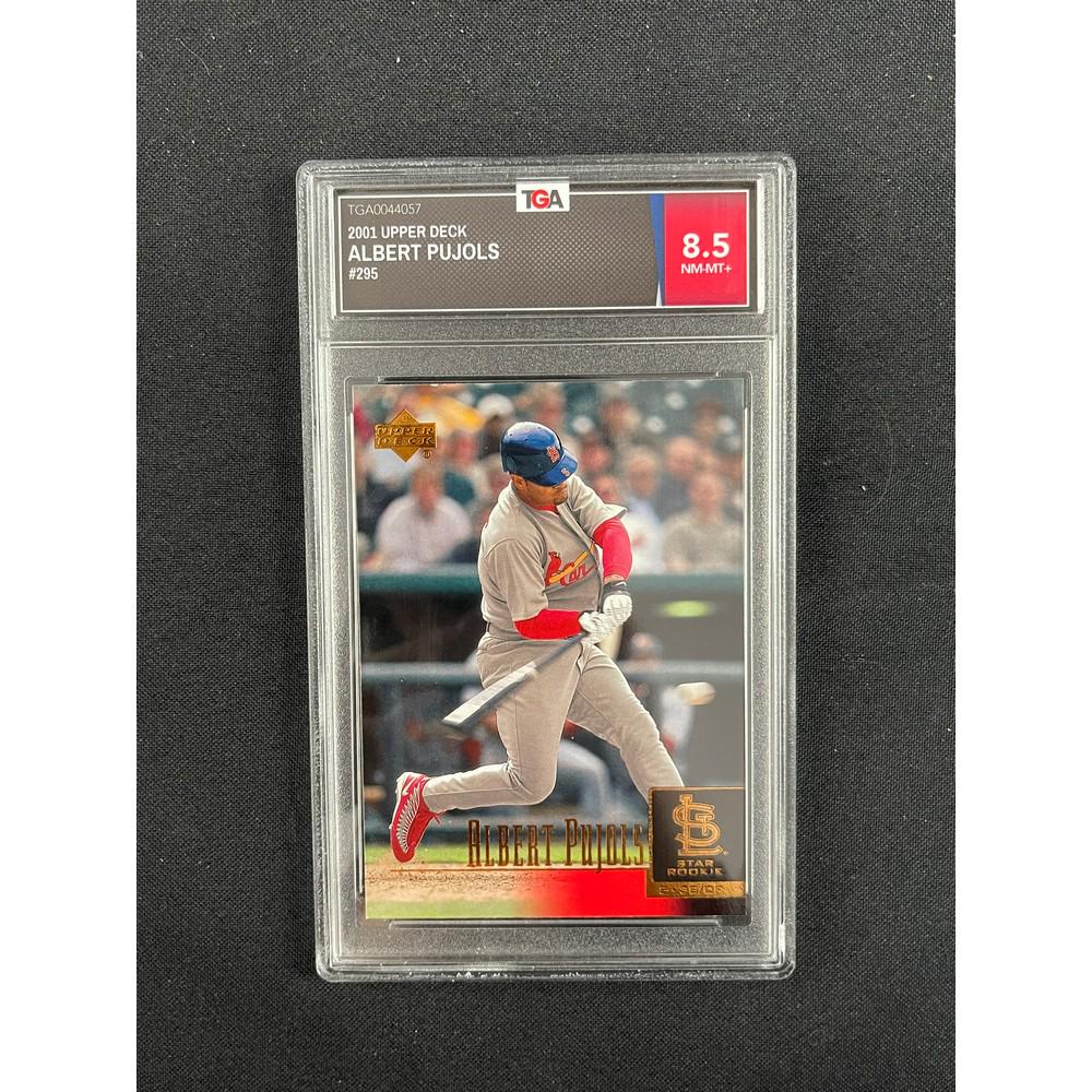 2001 Ud Albert Pujols Rc Tga 8.5: 2001 Ud Albert Pujols Rc Tga 8.5