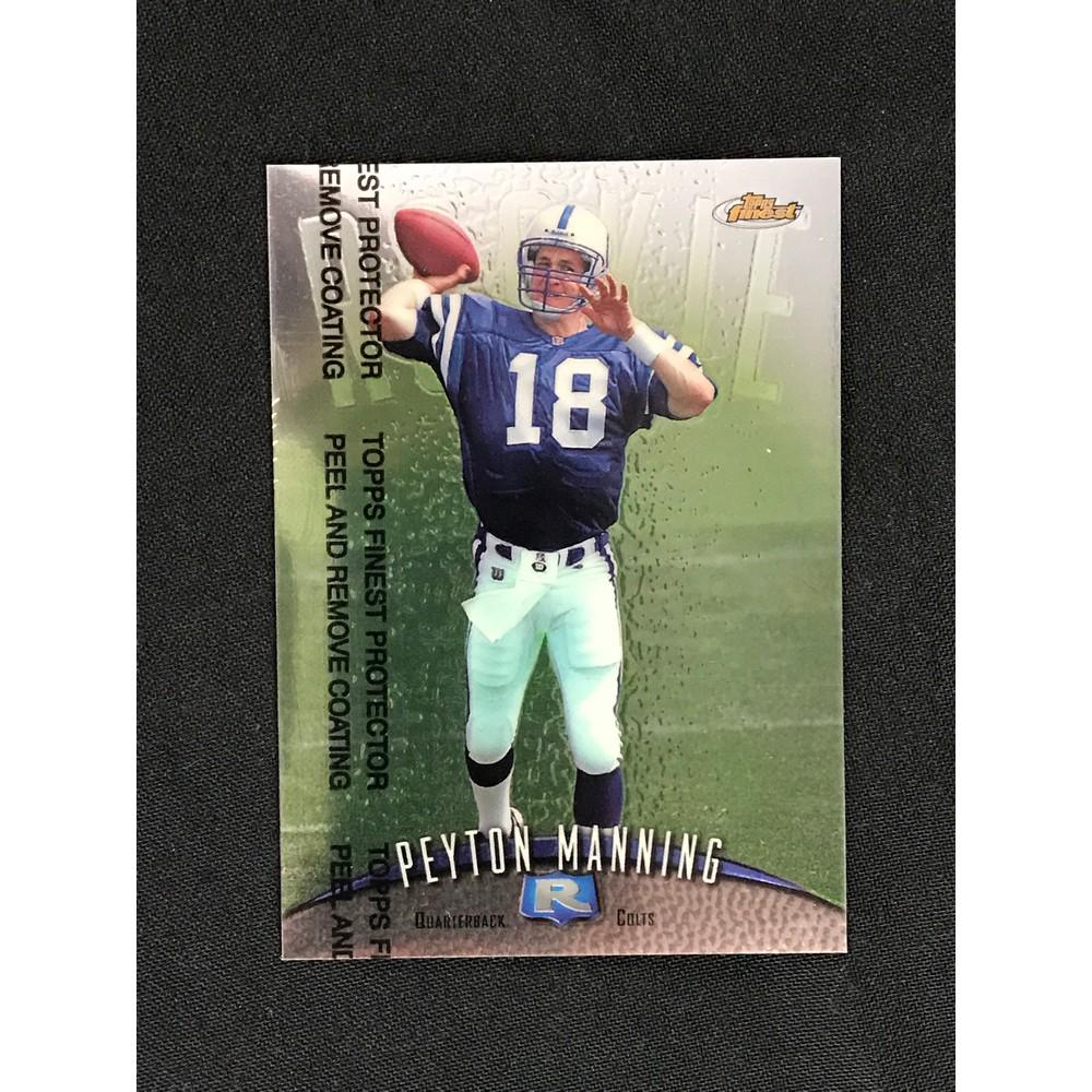 1998 Topps Finest Peyton Manning Rc (1 of 2)