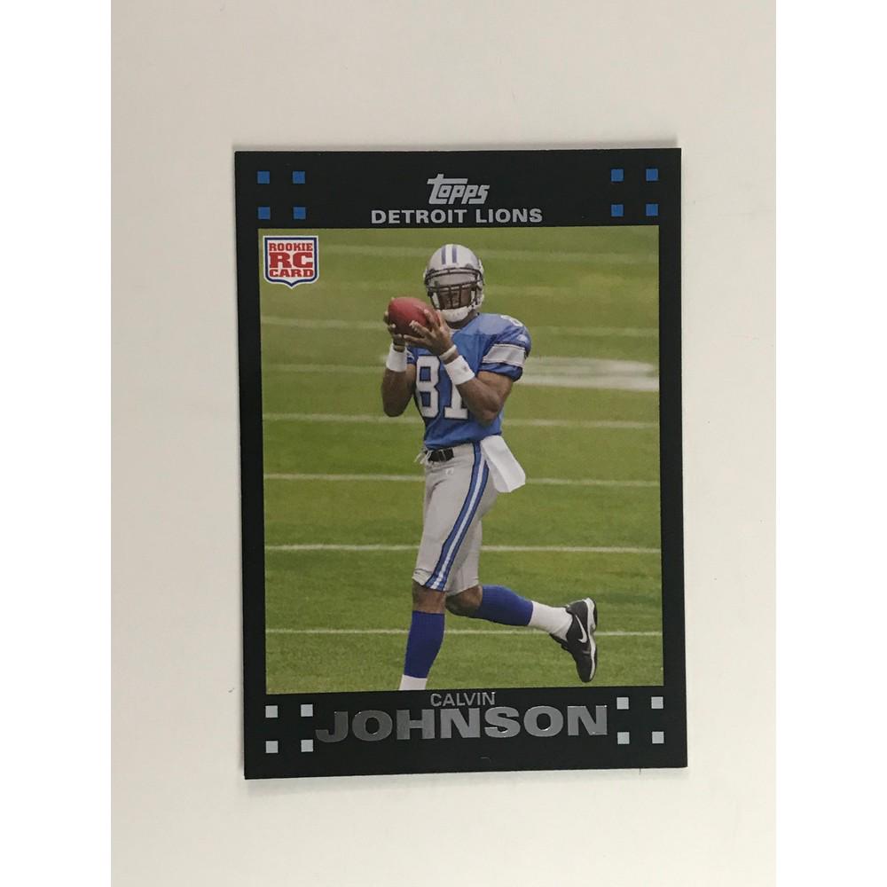 2007 Topps Calvin Johnson Rookie (1 of 2)