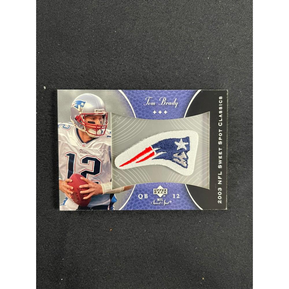 2003 Ud Sweet Spot Classics Tom Brady Patch (1 of 2)