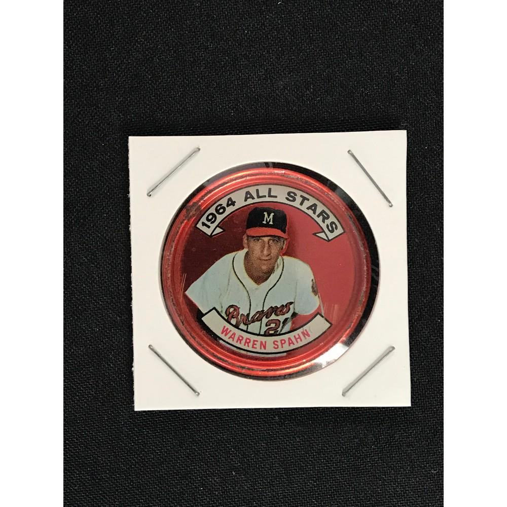 1964 Topps Coin Warren Spahn (1 of 2)