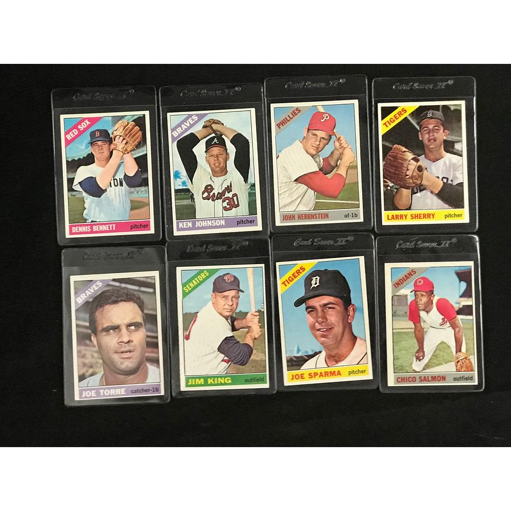 13 Mid To High Grade 1966 Topps Baseball Cards (1 of 4)