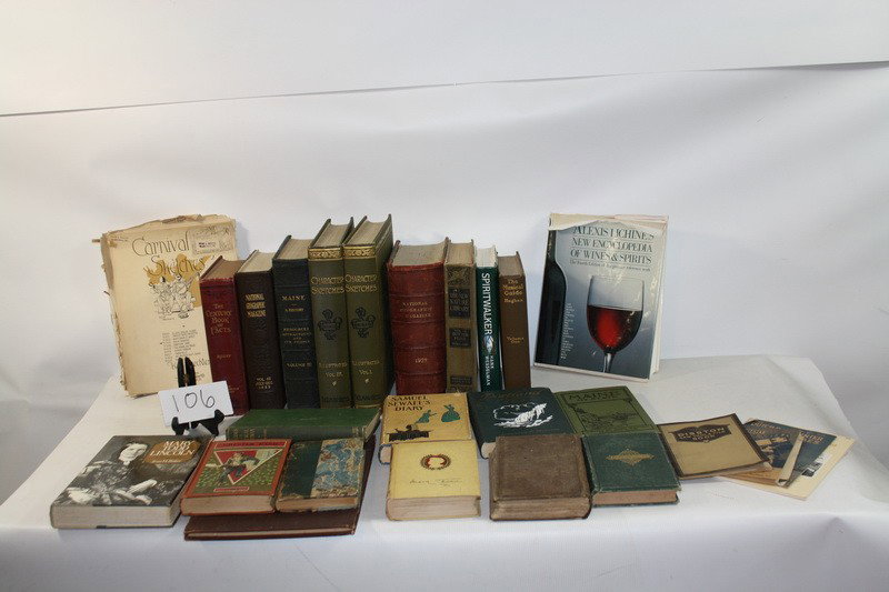 Large lot of books including Maine a History, Ches: Large lot of books including Maine a History, Chester Rand and More