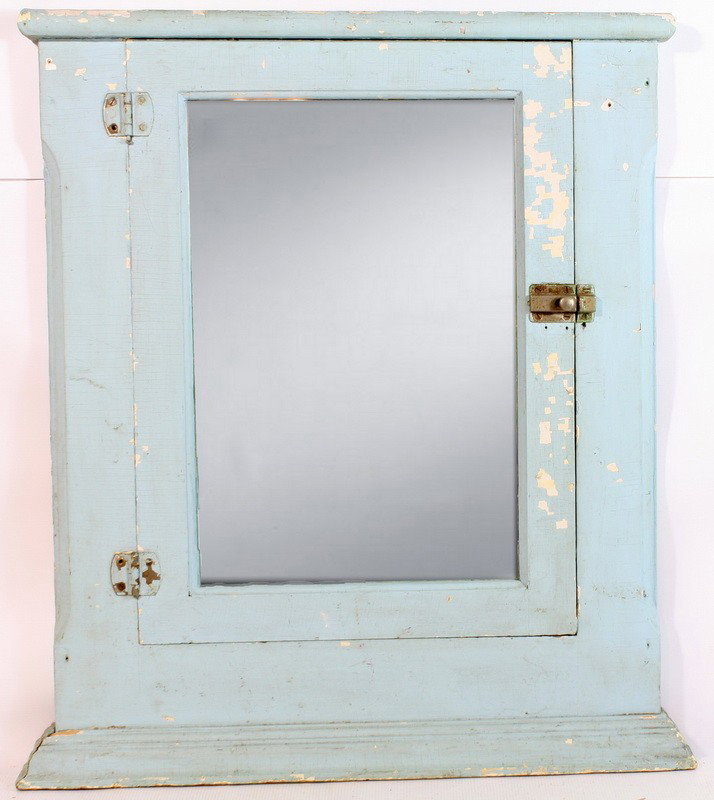 Bathroom medicine cabinet painted mint: Bathroom medicine cabinet painted mint