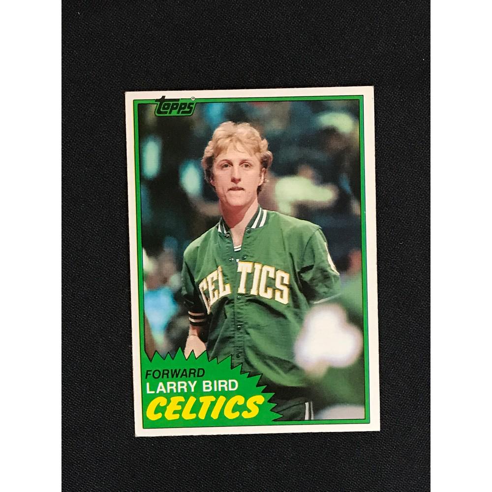 1981 Topps Larry Bird 2nd Year Card (1 of 2)