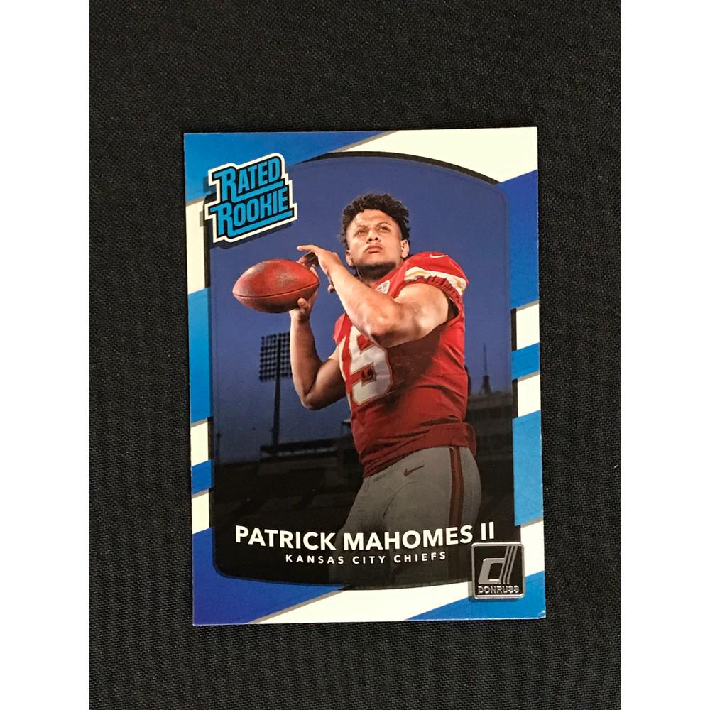 2017 Donruss Patrick Mahomes Rated Rookie (1 of 2)