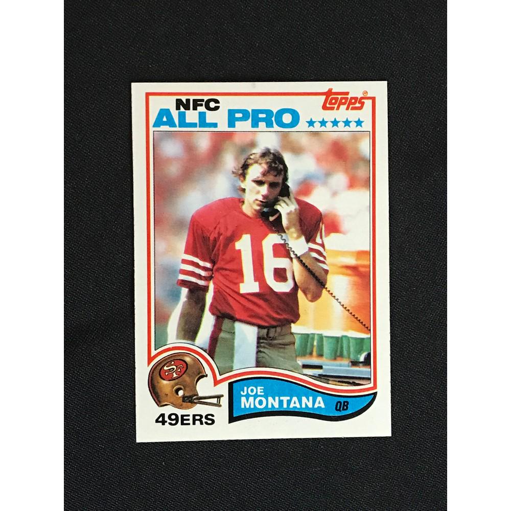 1982 Topps Joe Montana 2nd Year High Grade (1 of 2)