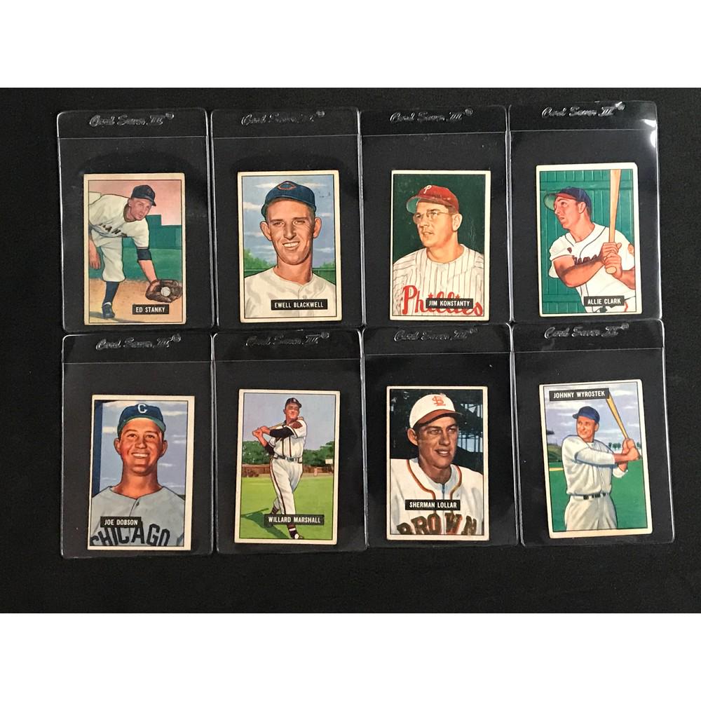 11 1951 Bowman Baseball Cards (1 of 4)