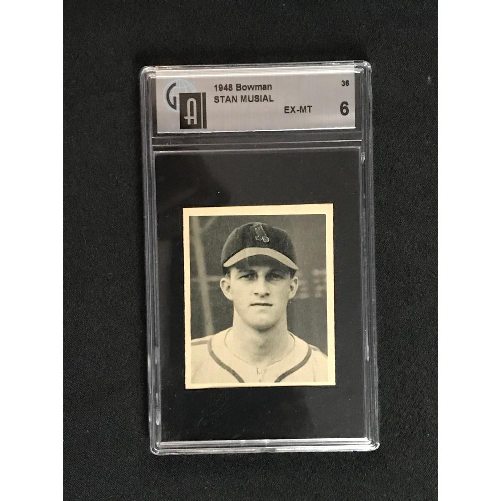 1948 Bowman Stan Musial Rookie Gai 6 (1 of 2)