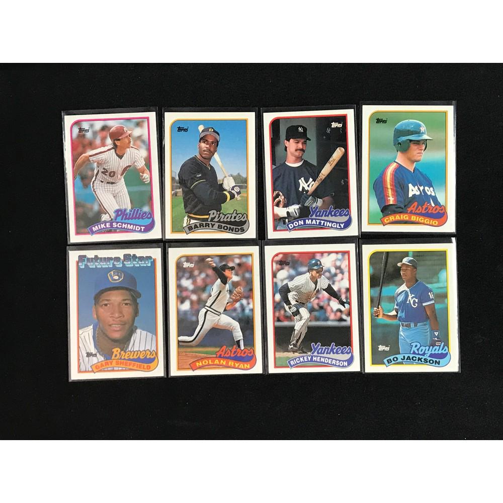 1989 Topps Baseball Complete Set - Randy Johnson: 1989 Topps Baseball Complete Set - Randy Johnson Rc - Mint