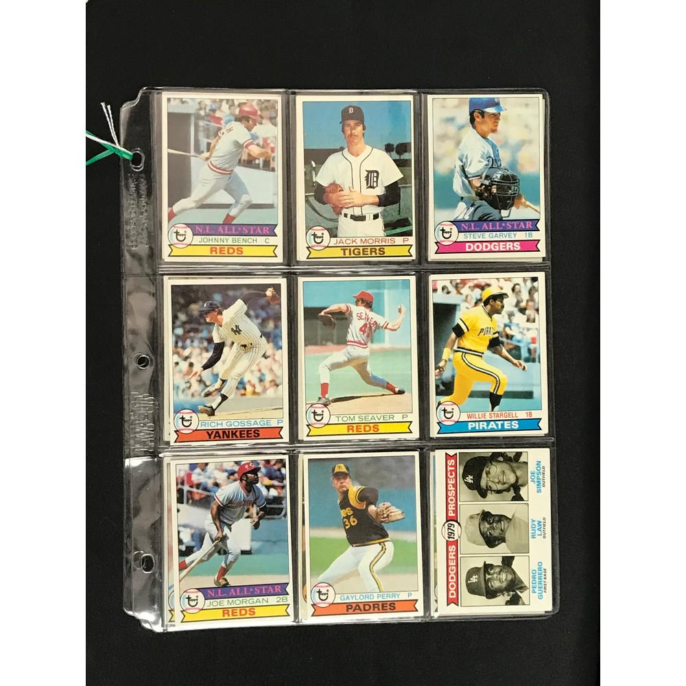 1979 Topps Baseball (18 Diff) Stars & Hof (1 of 4)