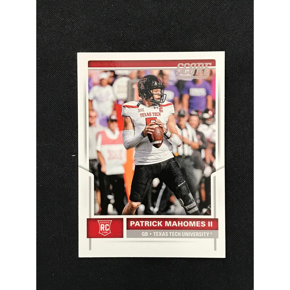 2017 Score Patrick Mahomes Rookie (1 of 2)