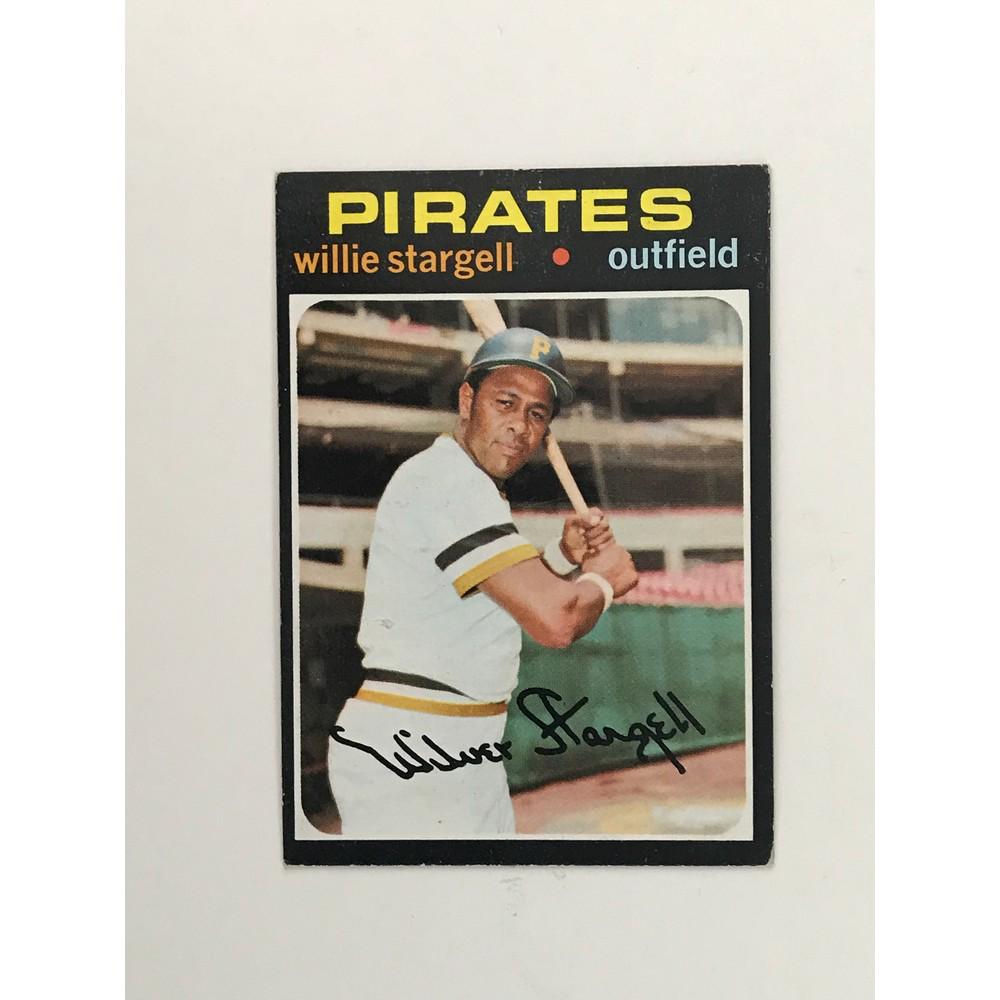 1971 Topps Willie Stargell No Creases: 1971 Topps Willie Stargell No Creases