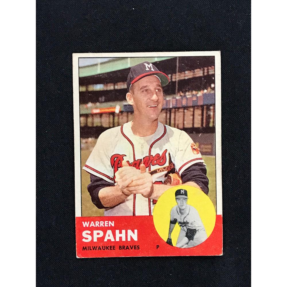 1963 Topps Warren Spahn (1 of 2)