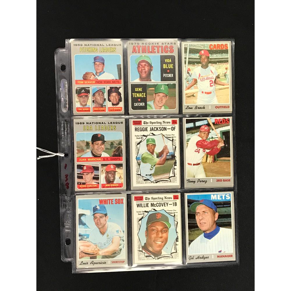 16 1970 Topps Baseball Hof/rc (1 of 4)