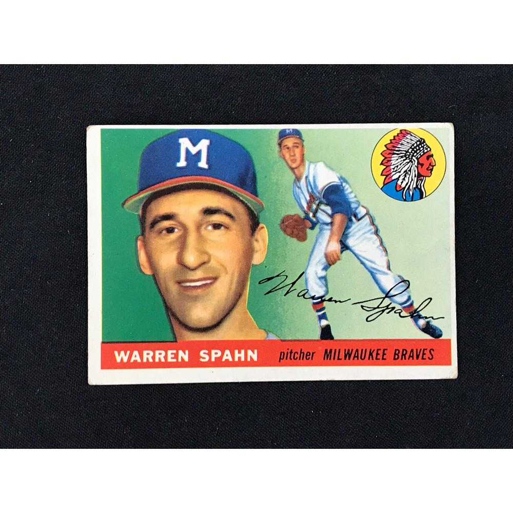 1955 Topps Warren Spahn (1 of 2)