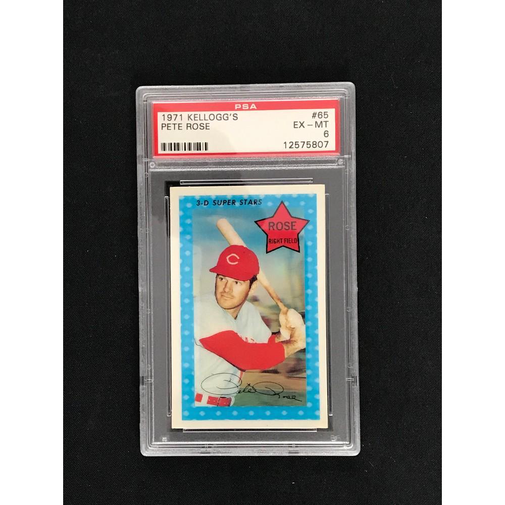 1971 Kellogg's Pete Rose Psa 6 (1 of 2)