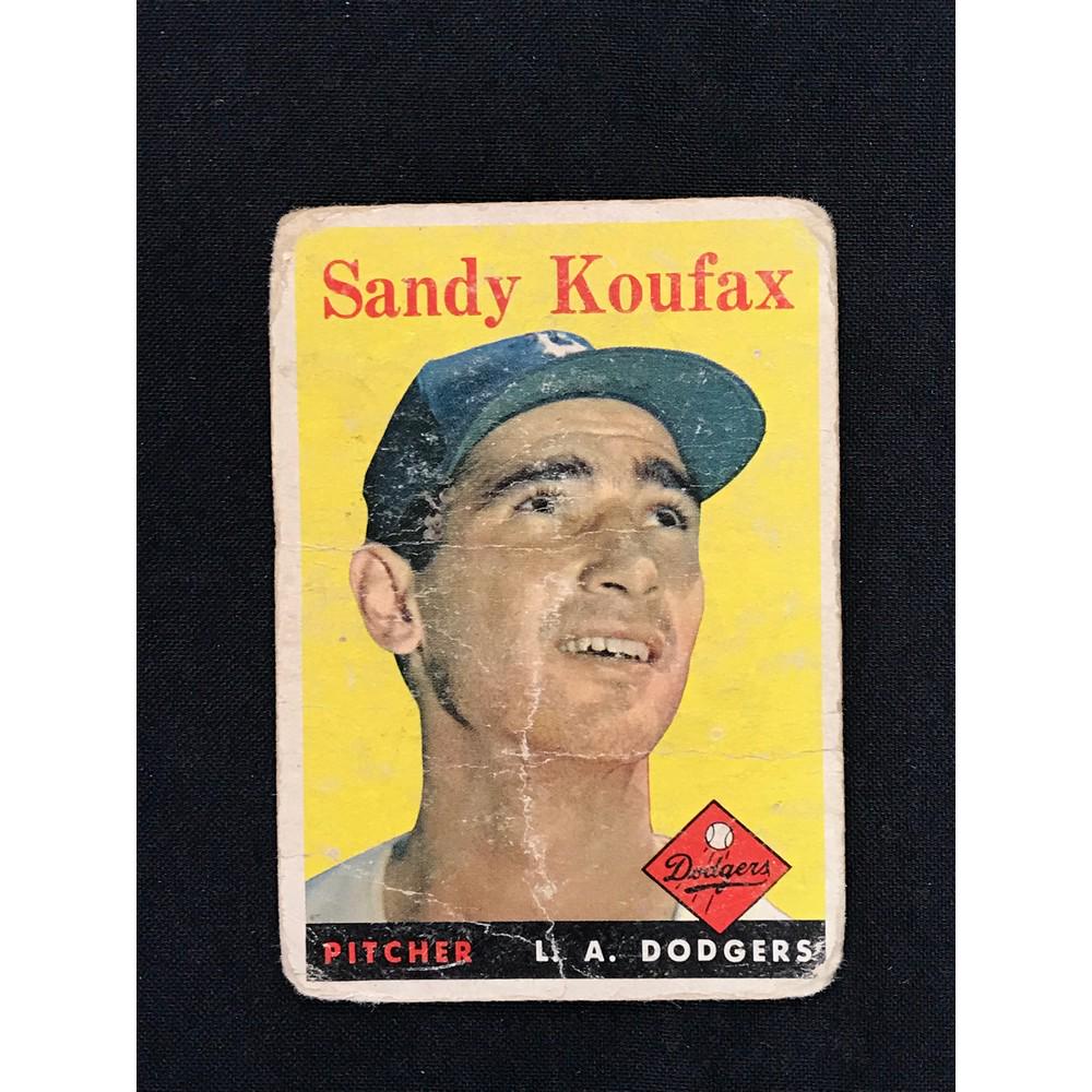 Low Grade 1958 Topps Sandy Koufax (1 of 2)
