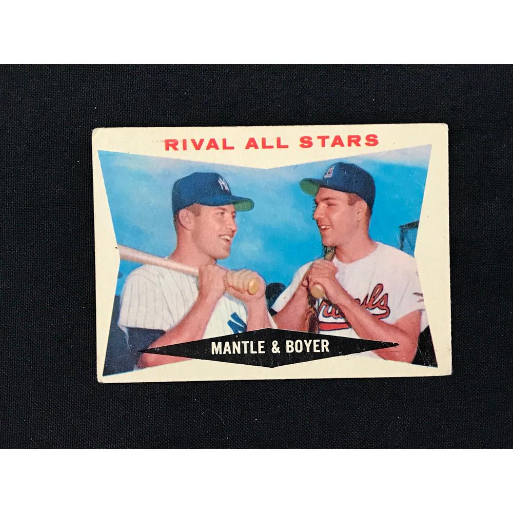 1960 Topps Mantle/boyer Rival Allstar (1 of 2)