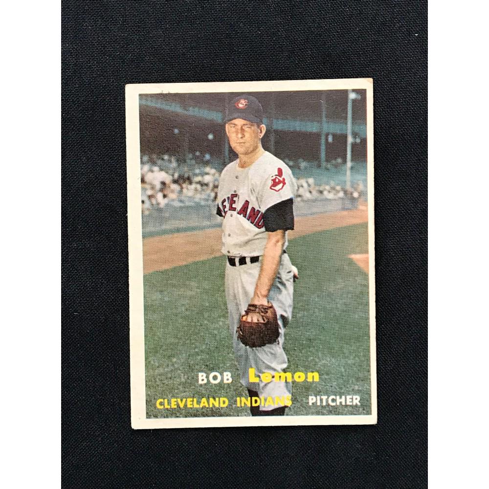 1957 Topps Bob Lemon: 1957 Topps Bob Lemon
