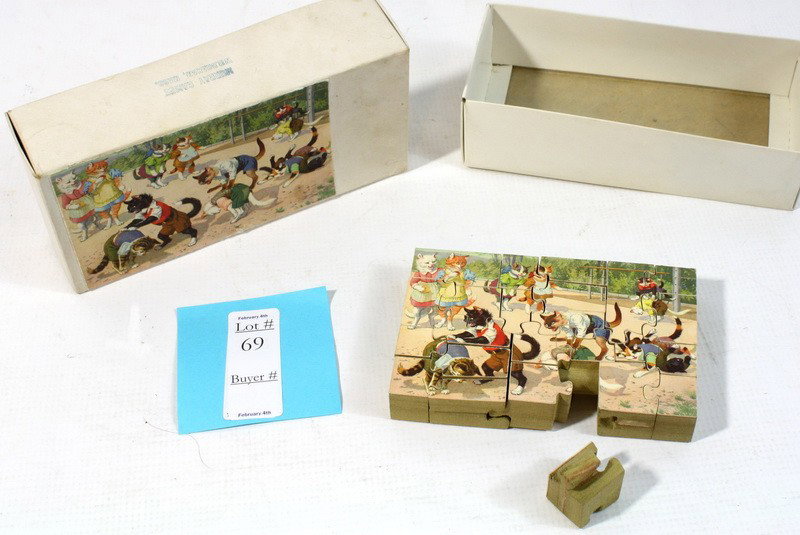 Cat Puzzle in Original Box: Cat Puzzle in Original Box
