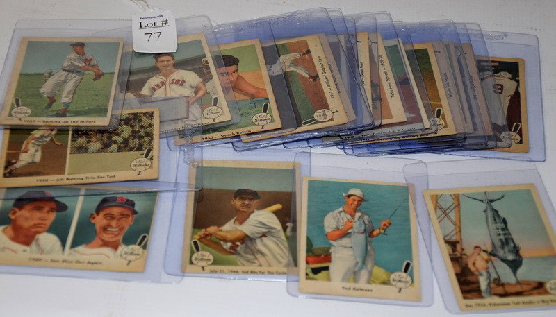 20 1959 Fleer Ted Williams Cards: 20 1959 Fleer Ted Williams Cards