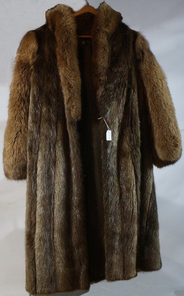 Full Length Beaver coat: Full Length Beaver coat