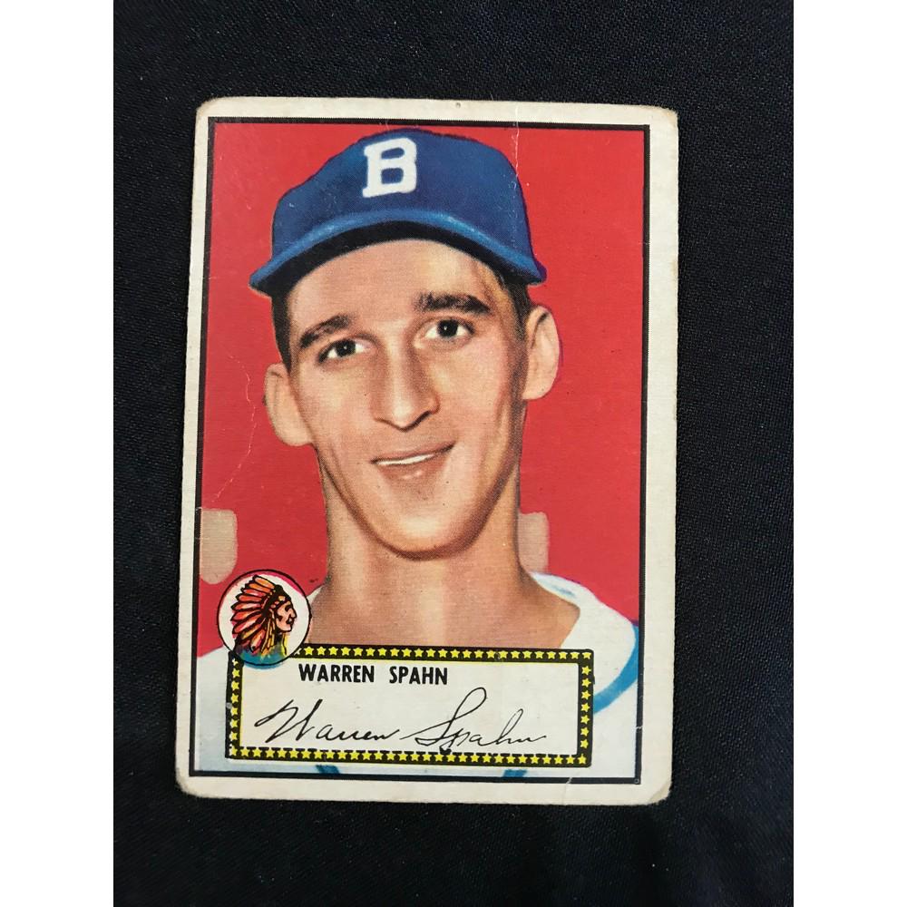 1952 Topps Warren Spahn (1 of 2)