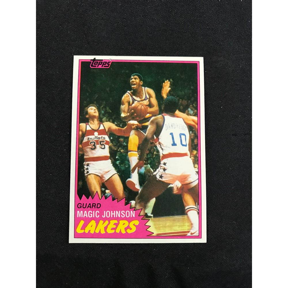 1981 Topps Magic Johnson 2nd Year Mint (1 of 2)