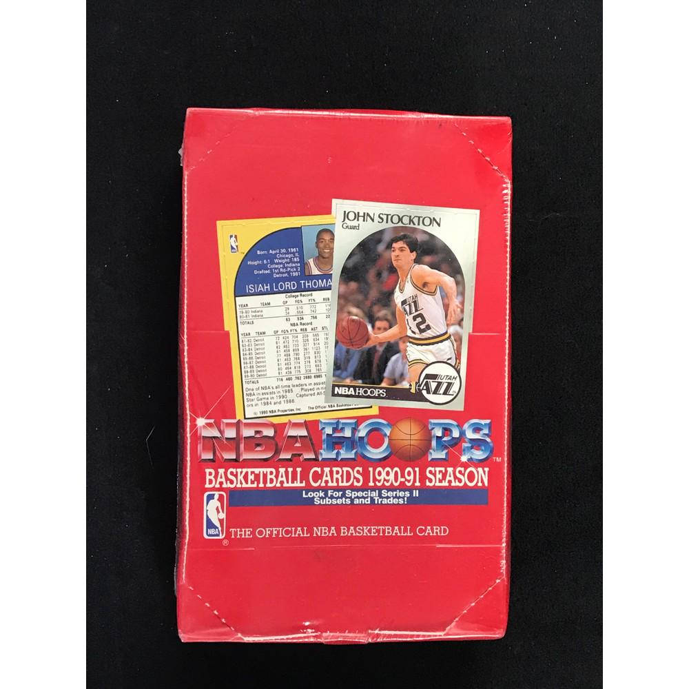 1990-91 Nba Hoops Sealed Wax Box (1 of 2)