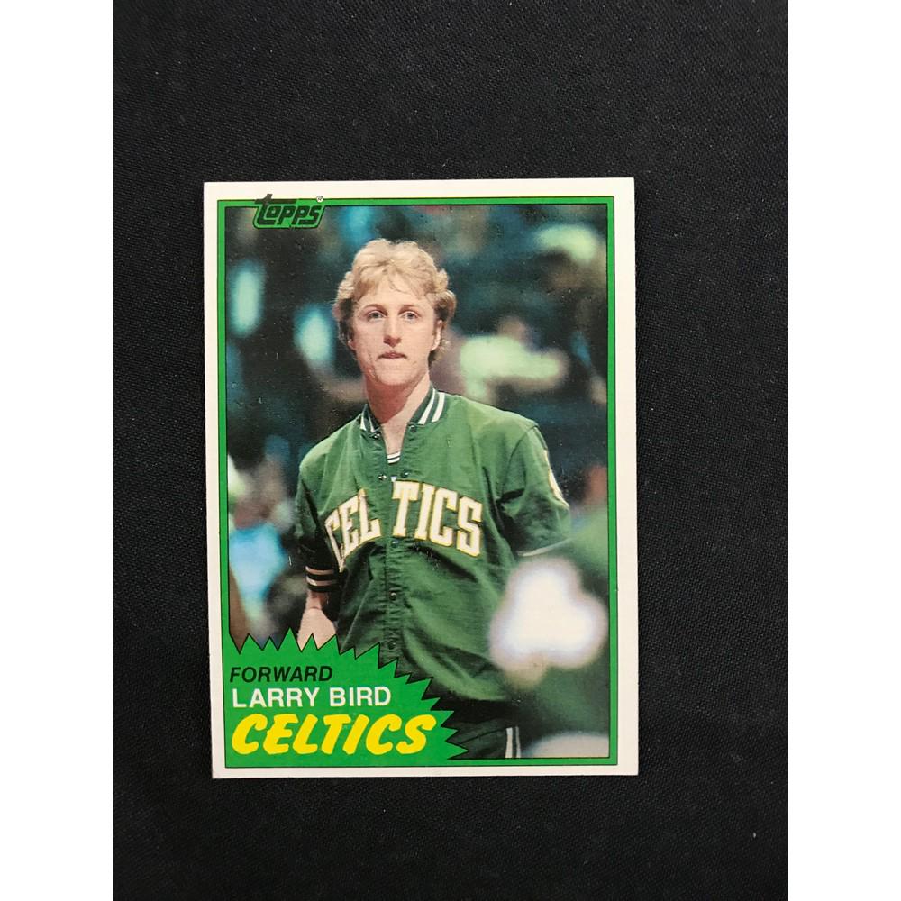 1981 Topps Larry Bird 2nd Year Mint (1 of 2)