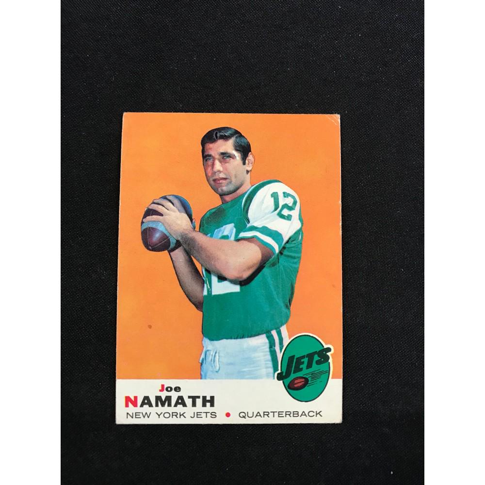 1969 Topps Joe Namath: 1969 Topps Joe Namath
