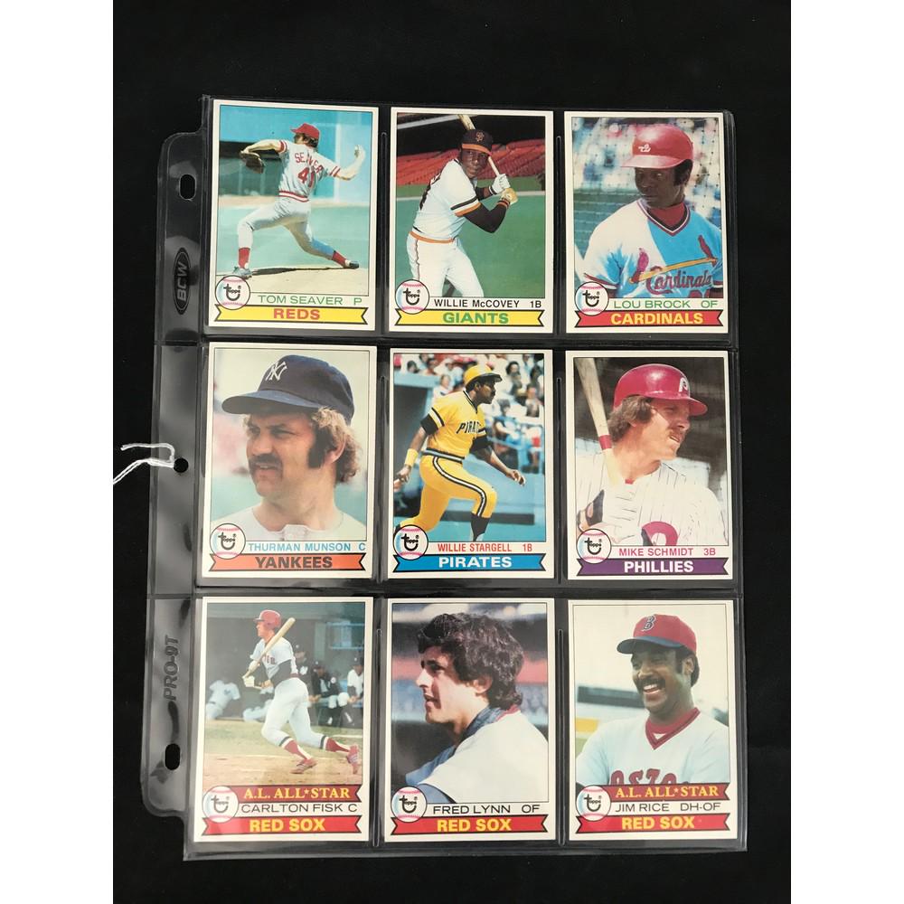 9 1979 Topps Baseball Stars/hof (1 of 2)