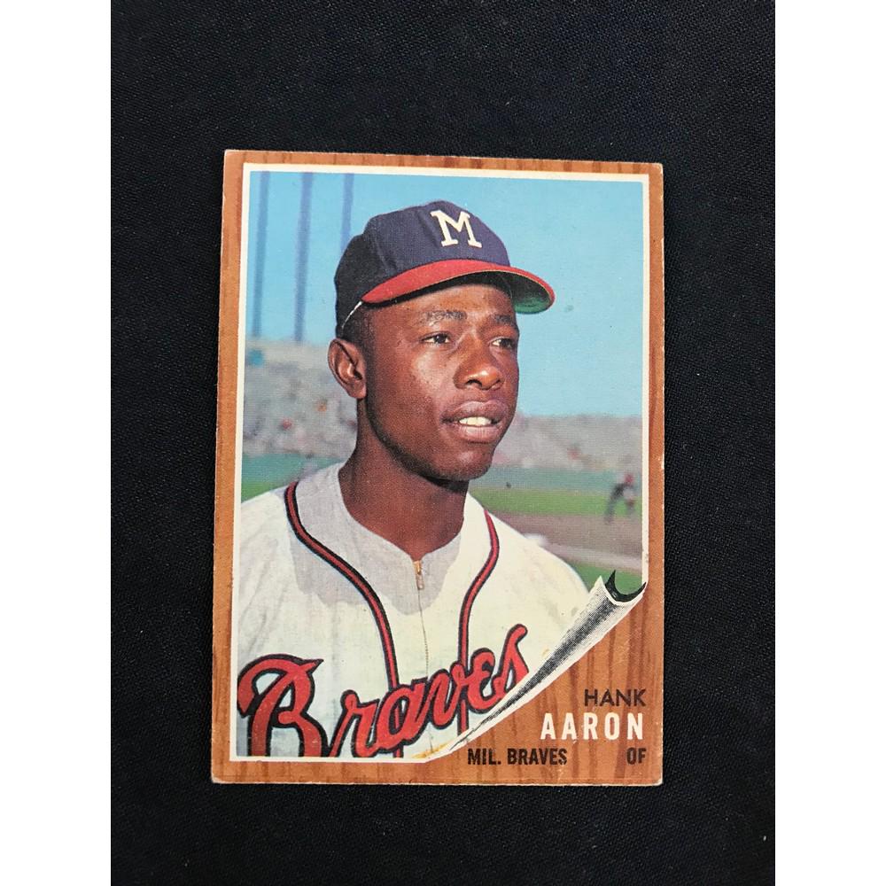 1962 Topps Hank Aaron (1 of 2)