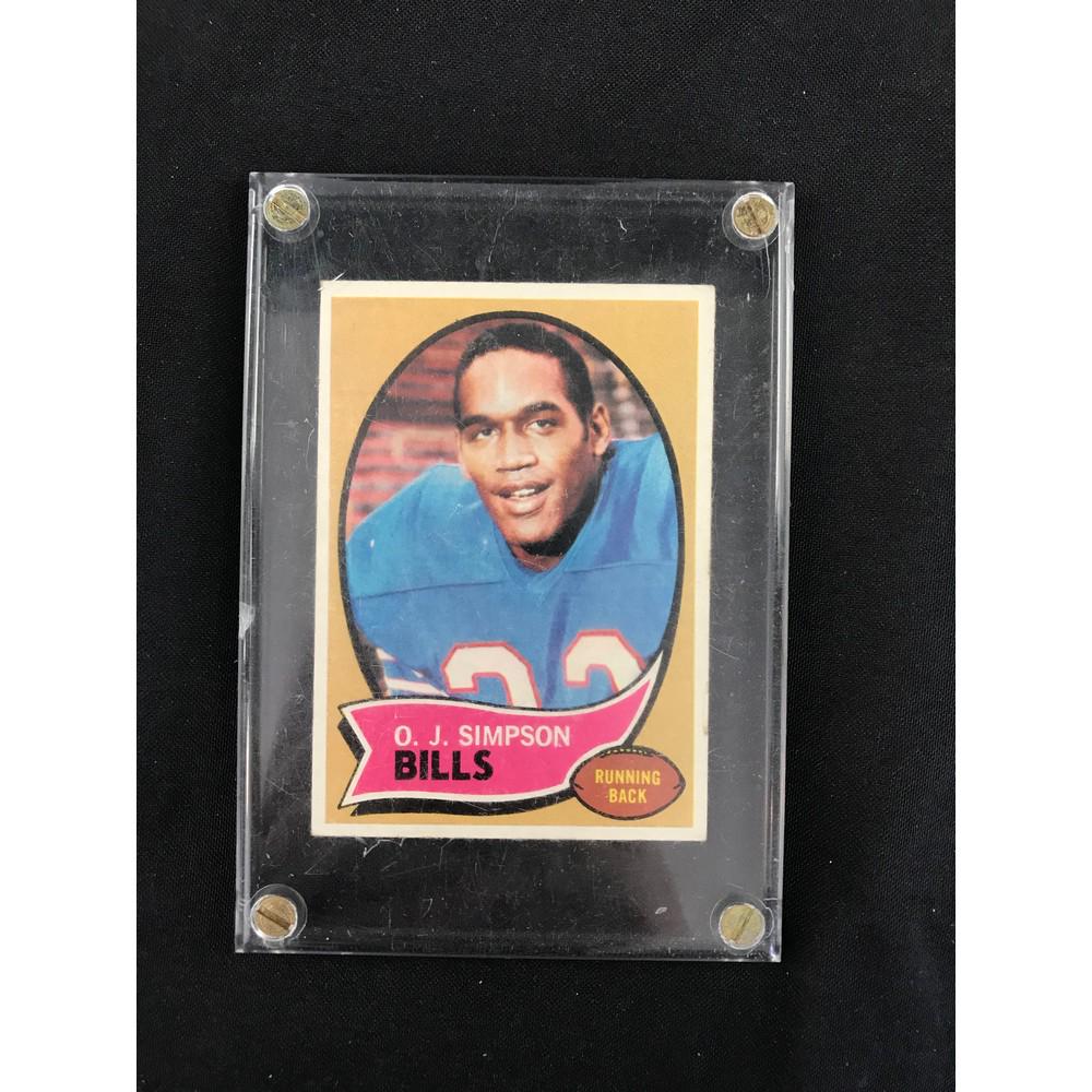 1970 Topps Oj Simpson Rookie (1 of 2)