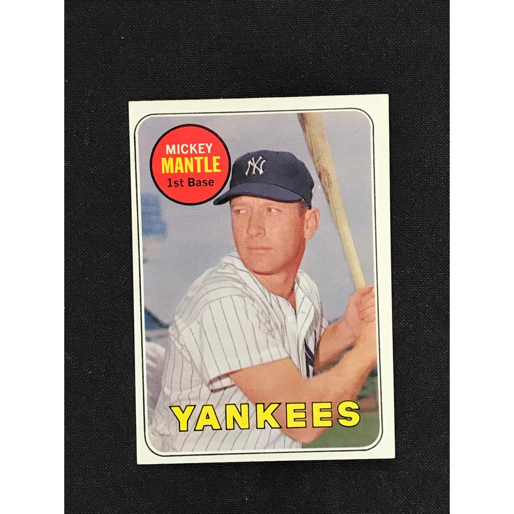 1969 Topps Mickey Mantle (1 of 2)