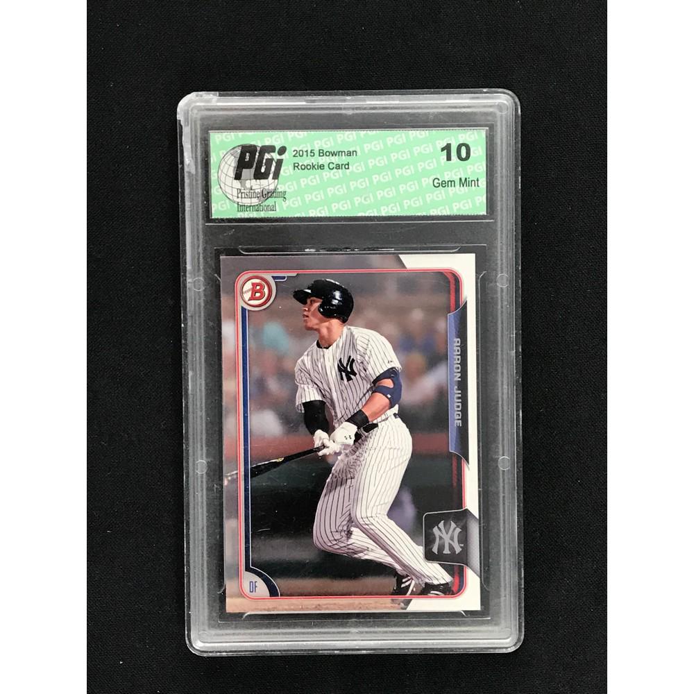 2015 Bowman Aaron Judge Rookie Graded 10 (1 of 2)